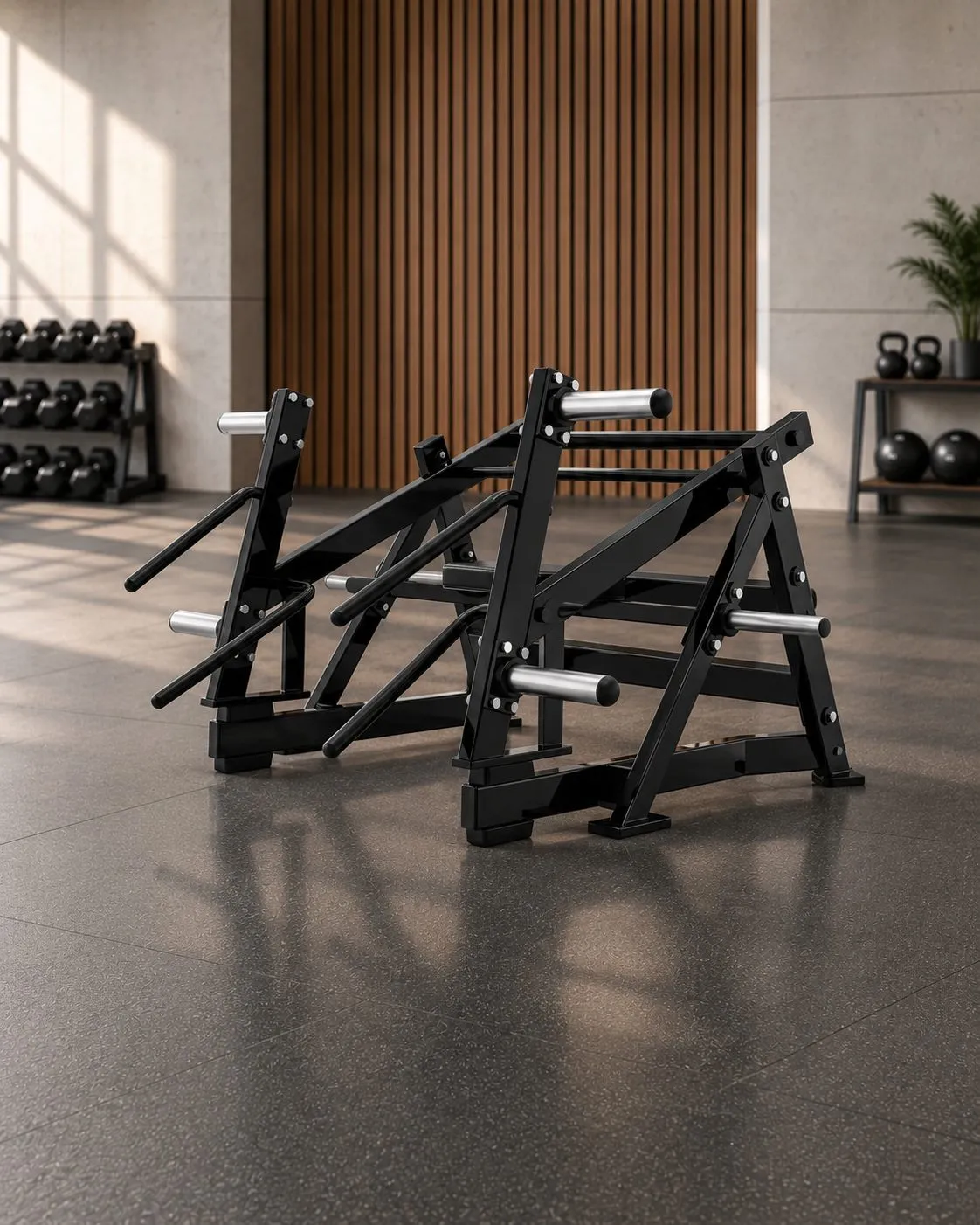 DHZ P-Force Open Stance Multi-Squat auf der Trainingsfläche